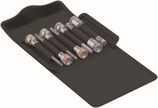 Zestaw kluczy nasadowych trzpieniowych 3/8", 7 szt., Bicycle Set 8, 2go Wera [05004176001]
