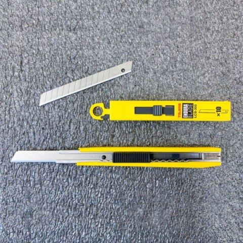 Zestaw narzędzi do obróbki pianki duży LeanCraft [LF-ZESTAW-DUZY] (nóż, ostrza, pisak, liniał)