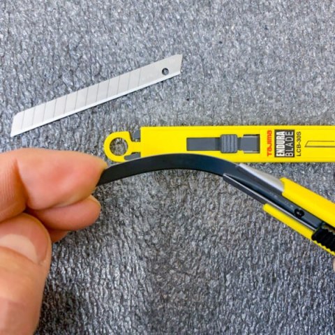 Zestaw narzędzi do obróbki pianki duży LeanCraft [LF-ZESTAW-DUZY] (nóż, ostrza, pisak, liniał)