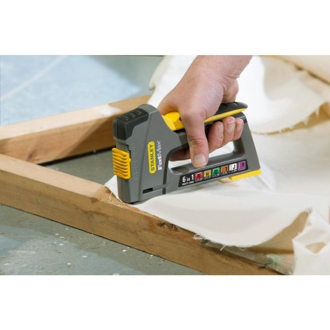 Zszywacz TR75 6W1 LD/HD do zszywek, sztyftów i gwoździ, Stanley [FMHT6-70868]