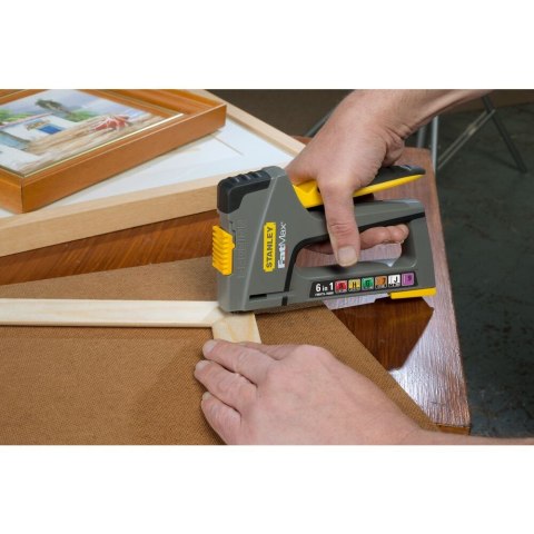 Zszywacz TR75 6W1 LD/HD do zszywek, sztyftów i gwoździ, Stanley [FMHT6-70868]