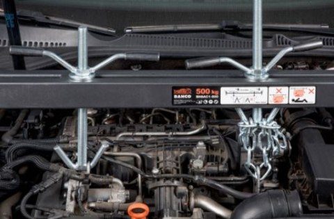 Belka do podwieszania silnika, udźwig 500kg, BAHCO [BH8AC1-500]