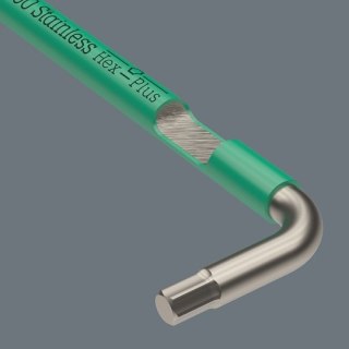 Komplet 9 kluczy trzpieniowych ze stali nierdzewnej do śrub imbusowych calowy, Hex-Plus Multicolor Imperial Stainless 1 Wera [05