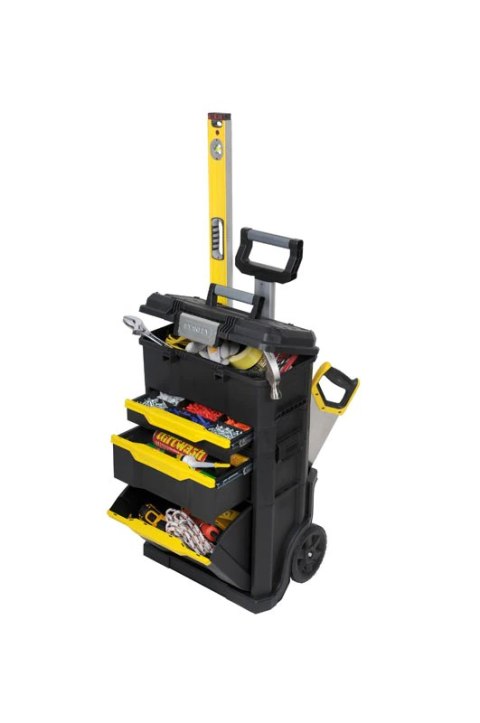 Modułowy warsztat na kółkach z 2 odłączanymi modułami [STST1-70344]