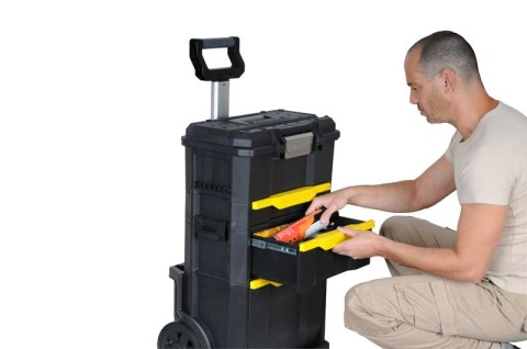 Modułowy warsztat na kółkach z 2 odłączanymi modułami [STST1-70344]