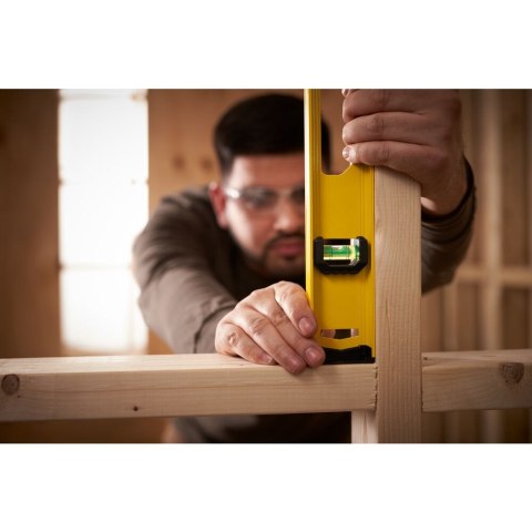 Poziomica 120cm I-BEAM BASIC STANLEY [0-42-076], 3 libelle