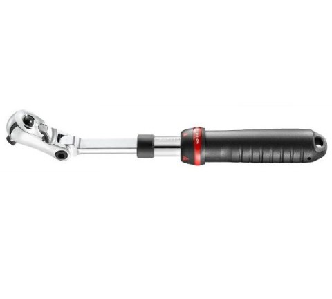 Pyłoszczelna grzechotka uchylna z blokadą wydłużana 3/8", z uchwytem teleskopowym 247-355 mm, 72 zęby, FACOM [JXL.171]