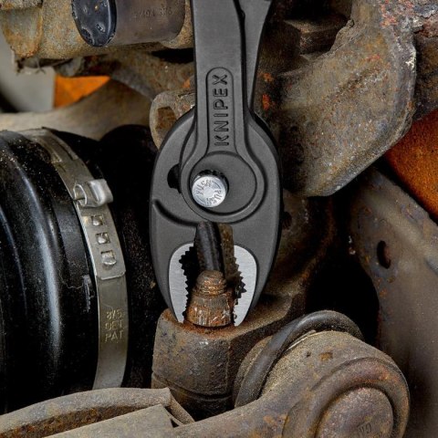 Szczypce chwytające od czoła i z boku 4-22mm, TwinGrip, Knipex [82 02 200] rękojeści dwukomponentowe