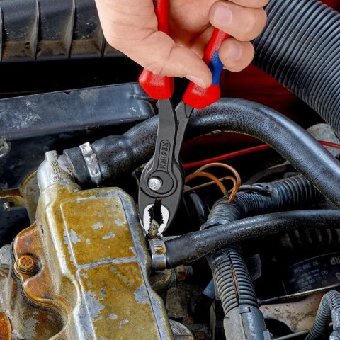 Szczypce chwytające od czoła i z boku 4-22mm, TwinGrip, Knipex [82 02 200] rękojeści dwukomponentowe
