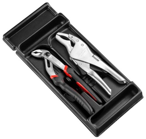 Wózek warsztatowy 8-szufladowy czarny z 15 wkładami 146 narzędzi Facom [SPOTLIGHT15PKWG]