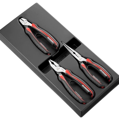 Wózek warsztatowy 8-szufladowy czerwony z 15 wkładami 146 narzędzi Facom [SPOTLIGHT15PKW]