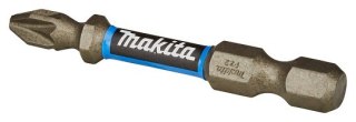 Zestaw 10 szt. magnetycznych końcówek udarowych 1/4" Pozidrive PZ2/50mm, Impact PREMIER MAKITA [E-03383]