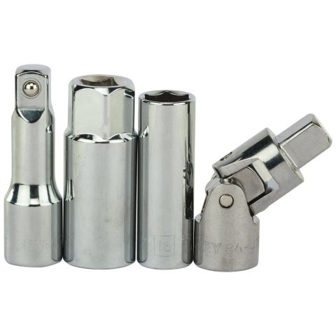 Zestaw 72 kluczy nasadowych i końcówek 1/4' i 1/2' Stanley [STMT82831-1]