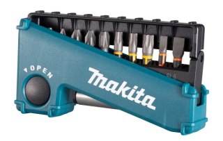 Zestaw końcówek udarowych 1/4" z adapterem, 11 szt. IMPACT PREMIER MAKITA [E-03573]