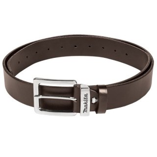 Pasek skórzany brązowy z logo Makita [E-05371] rozmiar M