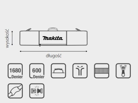 Pokrowiec na prowadnicę 1 m Makita [E-05670]