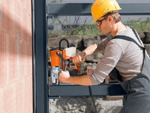 Wiertarka na stopie magnetycznej KBU 35 MQW FEIN [72705661000] 1100W, zakres pracy do 35 mm