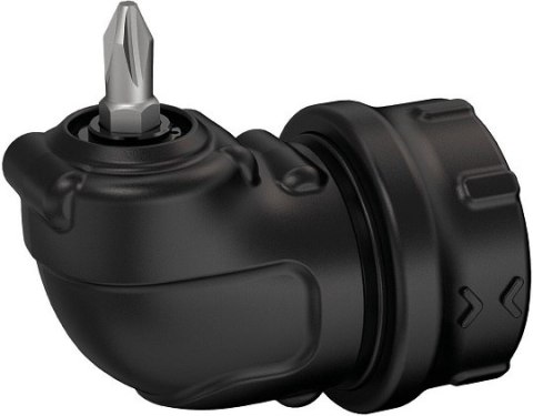 Wkrętak akumulatorowy 1/4" z dodatkową głowicą kątową Black+Decker [CS3652LC-QW] 3,6V Li-Ion, 1,5Ah