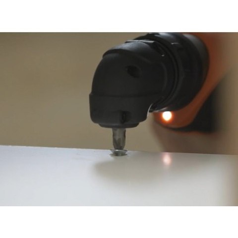 Wkrętak akumulatorowy 1/4" z dodatkową głowicą kątową Black+Decker [CS3652LC-QW] 3,6V Li-Ion, 1,5Ah