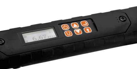 Wkrętak dynamometryczny elektroniczny z pomiarem momentu i kąta, pamięcią i łączem Bluetooth, 0.45-9Nm, Bahco [TASMB14H09] wewnę