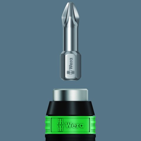 Wkrętak dynamometryczny nastawny 0.30-1.00 Nm z uchwytem szybkomocującym Rapidaptor, Kraftform Wera [05074772001]