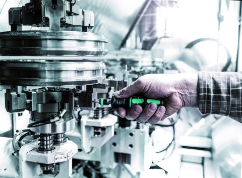 Wkrętak dynamometryczny nastawny 0.30-1.20 Nm z uchwytem szybkomocującym Rapidaptor, Kraftform Wera [05074700001]