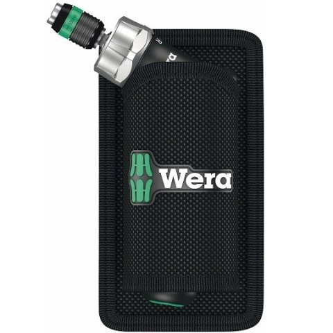 Wkrętak pistoletowy do końcówek 1/4" z grzechotką i magazynkiem + 6 końcówek [05051030001]