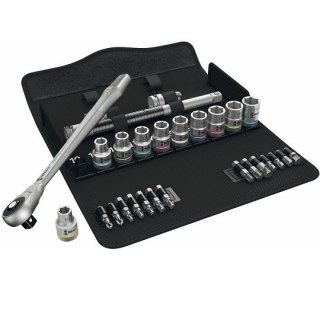 Zestaw 28szt. kluczy nasadowych i bitów 1/2" 10-19mm Zyklop Metal 8100 SC 7 Wera [05004077001]