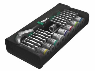 Zestaw 29szt. nasadek i końcówek z grzechotką 3/8" Kraftform Kompakt Zyklop Speed 8100 SB 6 WERA [05004046001]