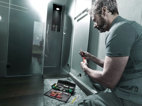 Zestaw narzędzi do instalacji grzewczych i sanitarnych Kraftform Kompakt SH 2 Wera [05136026001] 2go, 15 części