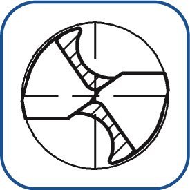 Zestaw wierteł do metalu HSS-Co grip z uchwytem zeszlifowanym KP 25, rozmiary od 1.0-13.0mm, 25 szt [0065600125100]