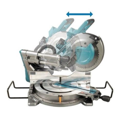 Akumulatorowa pilarka tarczowa/ukośnica 260mm, 40V max Makita [LS004GZ01] Li-lon, XGT, AWS Bluetooth, DXT