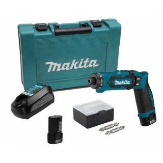 Akumulatorowa wiertarko-wkrętarka 7,2V Makita [DF012DSE] 2x1,5Ah, Li-Ion