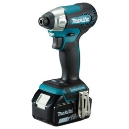 Akumulatorowa wkrętarka/zakrętarka udarowa 1/4'', 18V Makita [DTD157RFJ] 2x3,0Ah, Li-Ion