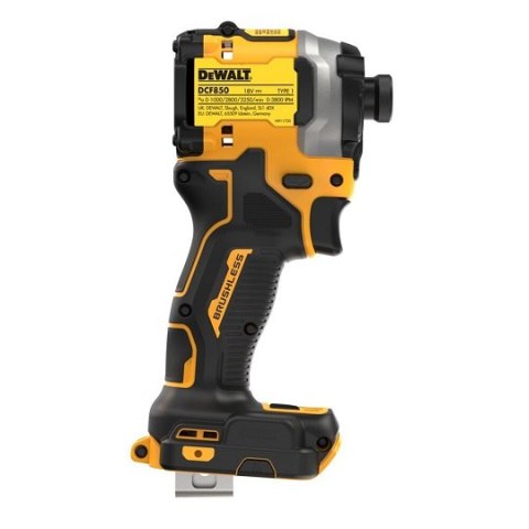 Akumulatorowa zakrętarka udarowa 1/4' 18V XR DeWalt [DCF850N-XJ]