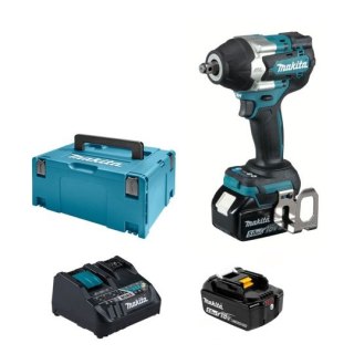 Akumulatorowy klucz udarowy 1/2", 700Nm, 18V, Makita [DTW700RTJ] 2x5,0Ah, Li-Ion, LXT