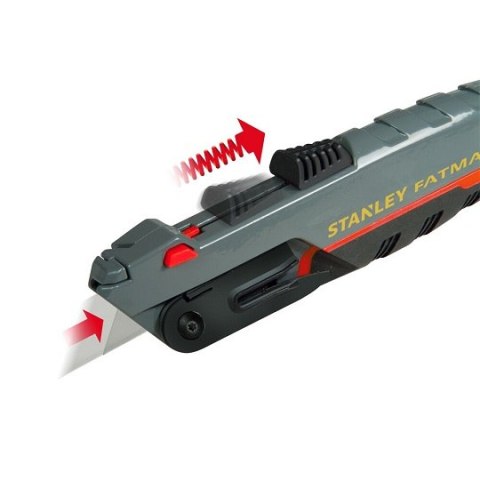 Nóż bezpieczny z automatycznie chowanym ostrzem trapezowym FatMax Stanley [0-10-242]