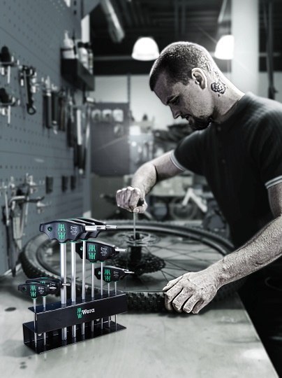 Zestaw 10 szt. wkrętaków typu T z funkcją przytrzymywania Bicycle Set 6, WERA [05004174001]