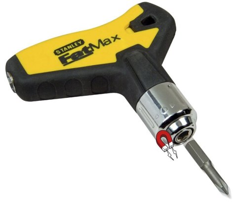 Zestaw 27 szt. kluczy trzpieniowych + rękojeść z grzechotką, Stanley [0-79-153]