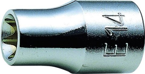 Zestaw nasadek z końcówką E-TORX wewnętrzny E10-E24, Koken [RS4425/7] na listwie metalowej