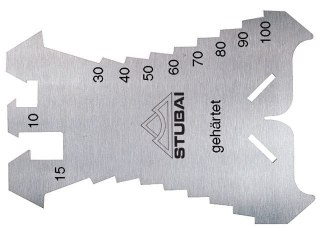 278602 STUBAI Szablon dekarski ,,Fiechtl" 1.3mm twardy