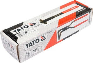 Yato Kleszcze cęgi dekarskie do gięcia blach blacharskie - odgięte 90°, 280mm