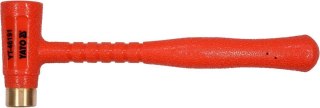 YATO młotek bezodrzutowy 0,7 kg z mosiężnym bijakiem