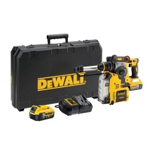 Młotowiertarka SDS+ z odsysaniem, 18V XR, DeWalt [DCH275P2-QW] 2x5,0Ah
