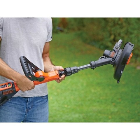 Akumulatorowa podkaszarka do trawy 28cm, 18V, Black+Decker [STC1820PC-QW] 2,0Ah, Li-Ion, AFS