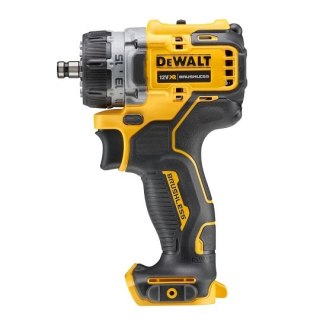 Akumulatorowa wiertarko-wkrętarka z 4 wymiennymi głowicami, 12V XR DeWALT [DCD703L2T-QW] 2x3,0Ah, Li-Ion