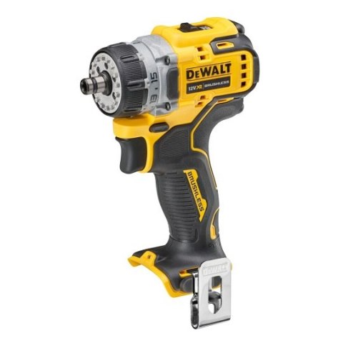 Akumulatorowa wiertarko-wkrętarka z 4 wymiennymi głowicami, 12V XR DeWALT [DCD703NT-XJ] Li-Ion