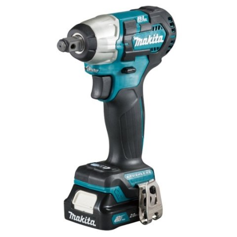 Akumulatorowy klucz udarowy 1/2", 165Nm, 12V max (10,8V) Makita [TW161DSAE] 2x2,0Ah, Li-Ion, CXT