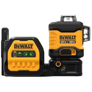 Laser 3-wiązkowy 360° z wiązką zieloną do 30m 12/18V DeWALT [DCE089NG18-XJ]