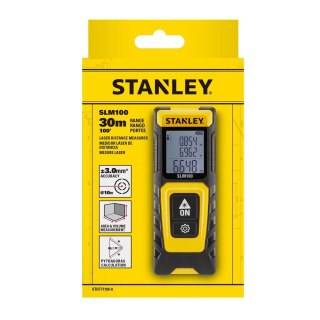 Dalmierz laserowy SLM100, zasięg 30m, Stanley [STHT77100-0]